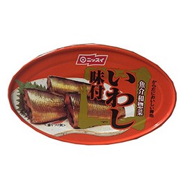 Nissui Canned Sardine in Sweet Soy Sauce 3.52 oz (3 Pack)