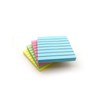 Sticky Notes Ruled Pastel Colours Removable Sticky Notes 76x76mm 12