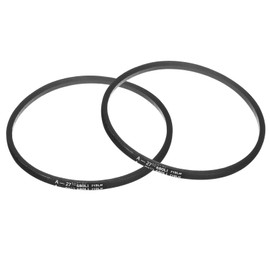 sourcing map 2pcs A27 1/2 Wrapped Rubber Belt, A-Section V Belt 29.5" Outside Circumference x 0.51" Width x 0.32" Thick, Industrial Power Transmission Belt
