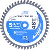 Echo Corner 5-3/8 Inch (10mm Arbor) 48Tooth Circular Saw Blades,