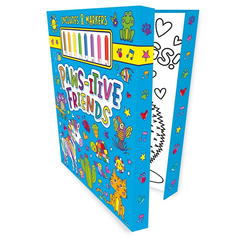 Paws-Itive Friends Coloring Kit