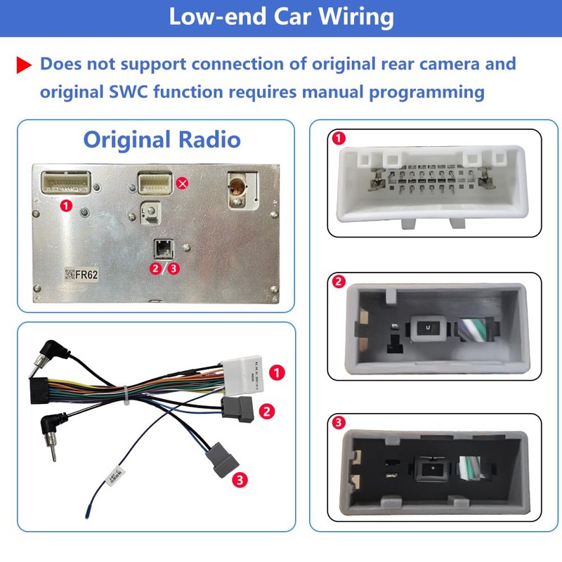 Junsun 2GB RAM 32GB ROM for Subaru Forester Car Radio