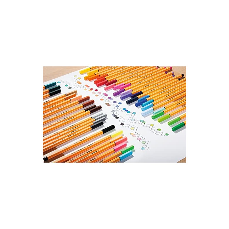 Stabilo Rotulador 88/46 Point 88 Trazo Fibre Tip 0.4 mm