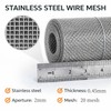 304 Stainless Steel Woven Wire Mesh, 10 Mesh Metal Screen