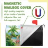Gnome Mailbox Cover Summer Mailbox Covers Magnetic Beach Post Letter