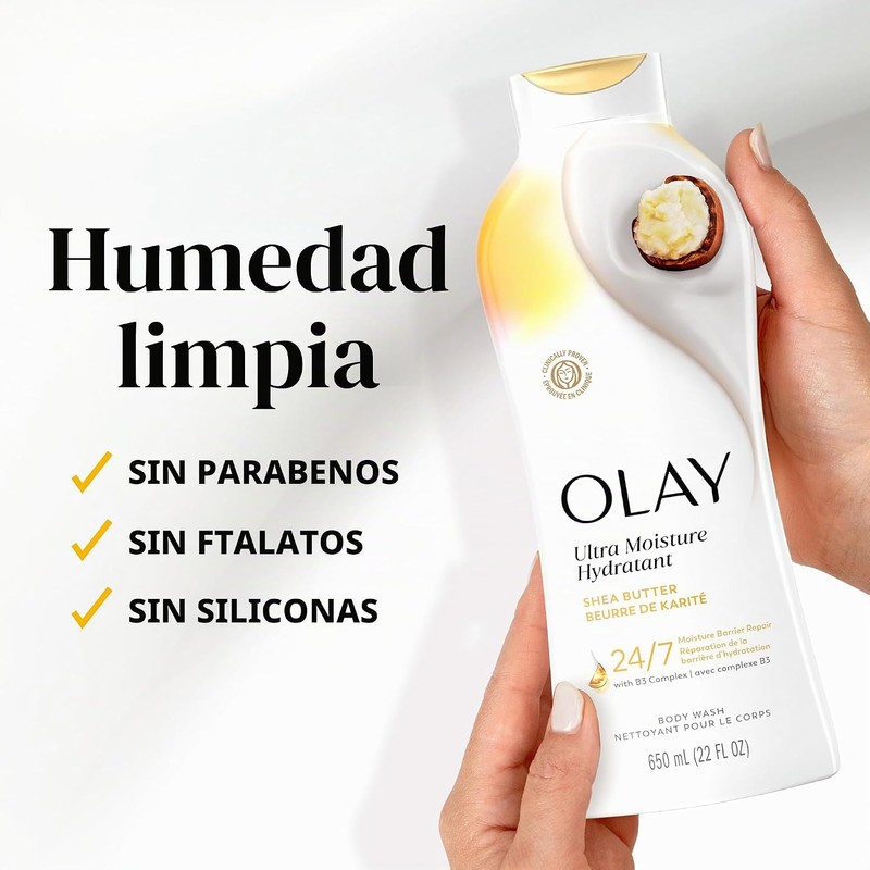 Olay Ultra Moisture Shea Butter Body Wash, 1.6 Pound