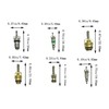 Bstenky 104PCS R12 R134a Car Air Conditioner Valve Core Accessories