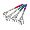 Premium Novelty Fun Extendable Back Scratcher Metal Telescopic Skeleton Massager