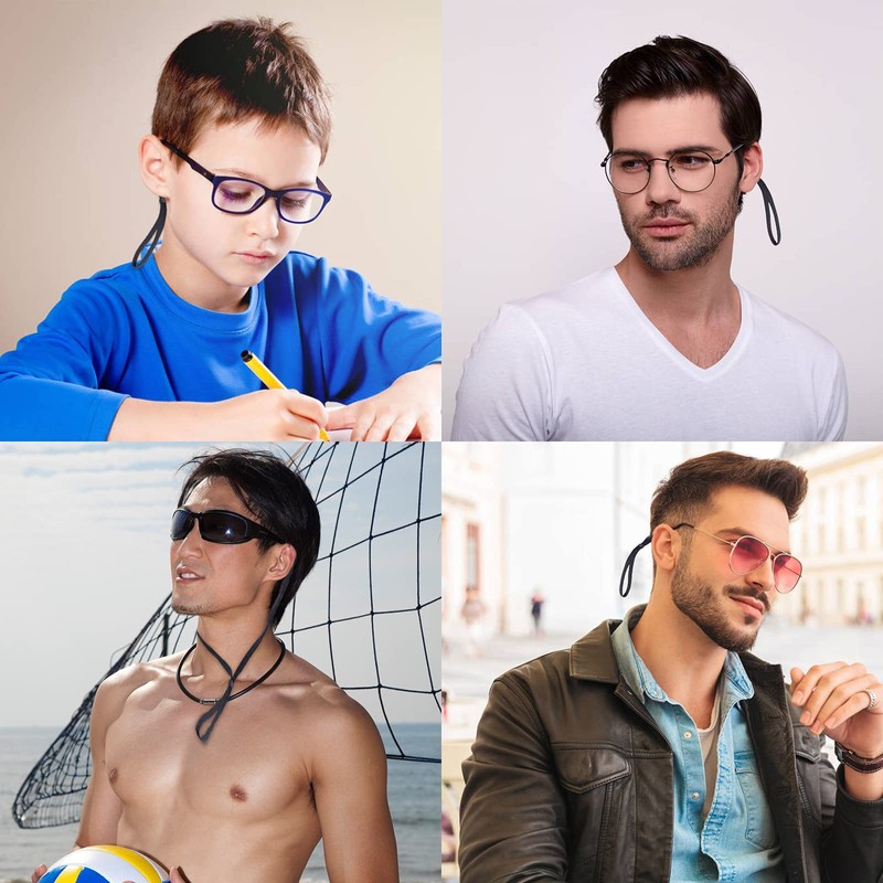 Besslly 10 Pack Glasses Strap Adjustable Glasses Lanyard Eye Glasses
