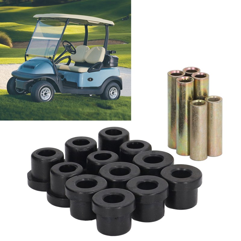 Rear Leaf Spring Bushing Sleeve Kit 102506601 Replacement for Club