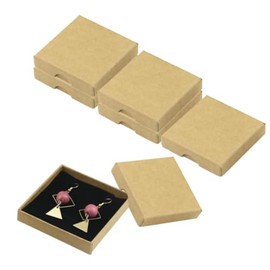 Thin Gift Box Box Wrapping Packaging Accessories Paper Bag Packaging Craft Gift Box 6x6x1.6cm 6pcs NYANDELMO
