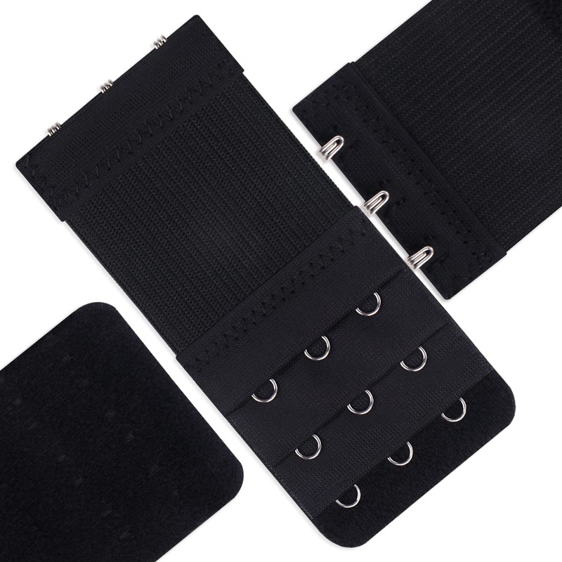 Yolev 3 Pieces Women's Bra Extenders Stretchy Bra Extension Strap