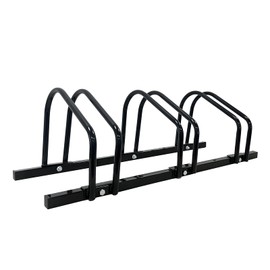 XINYI Floor Bike Rank For Garage，Stand For Up To 3 Bicycles，Indoor/Outdoor Storage Parking Stand,Front Bike Rack For Mountain, Road And Kids Bikes