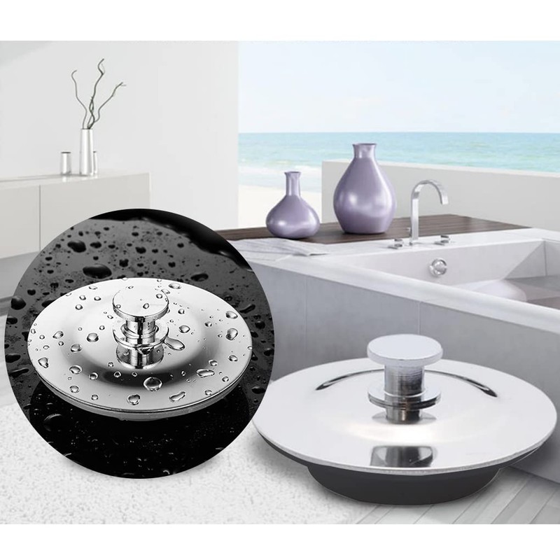 Amindz Drain Plug Plug Stainless Steel Universal Diameter 42 mm