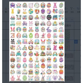 117 PCS Easter Temporary Tattoos for Kids, Easter Egg Bunny Fake Tattoos, Easter Face Body Fake Tattoos for Boys and Girls, Tiny Easter Tattoos for Easter Holiday Party Favor Decorations