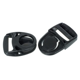 Craft County Plastic Swivel Side Release Buckle – Nylon Webbing Straps (5 Pack)