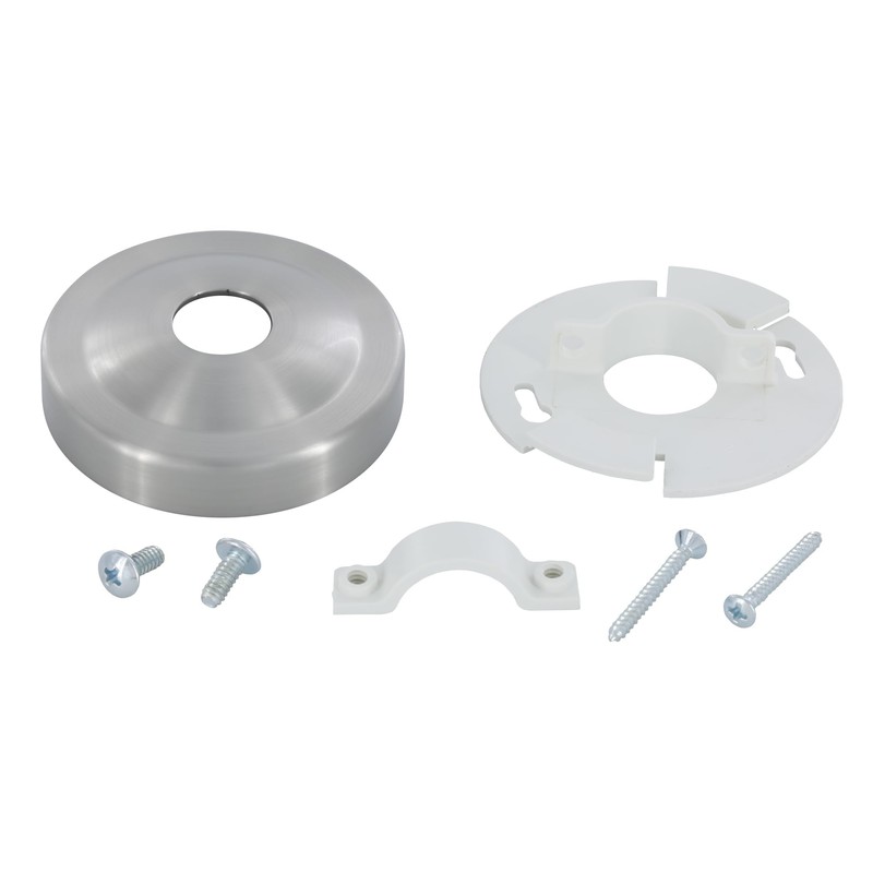 Danco 12006 Shower Arm Stabilizer Bracket and Flange Cover, No