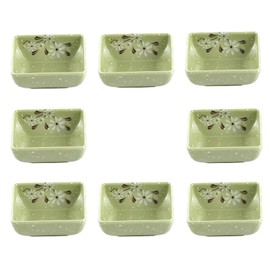 Hemoton 8 Pcs Vinegar dish sushi sauce wasabi dish charcuterie cups reusable dipping bowls small bowls for dipping condiment bowl dipping sauce cups a5 soy products Melamine hot pot