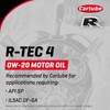 Carlube Triple R R-TEC 4 0W-20 API, ILSAC, Fully Synthetic