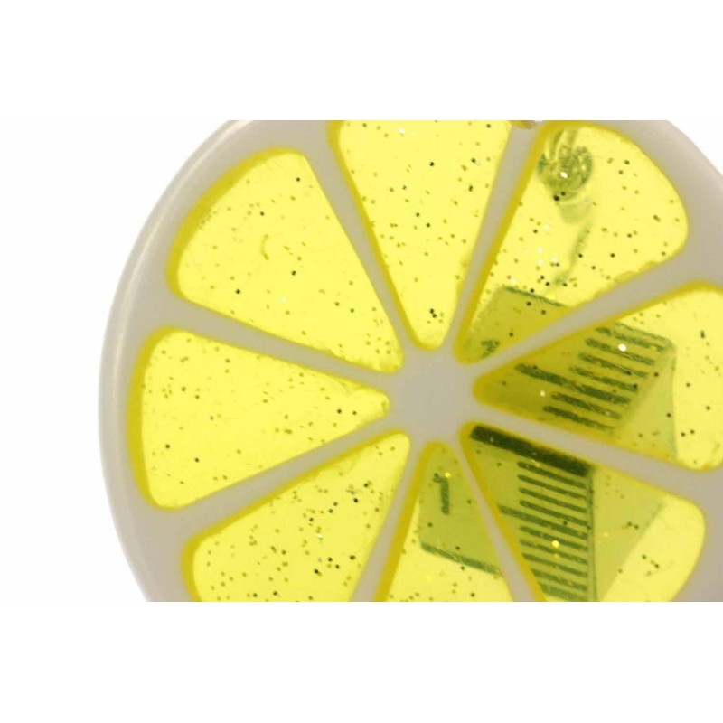 Miniblings Lemon Slice Earrings Miniblings Pendant Lemon Fruit 35 mm