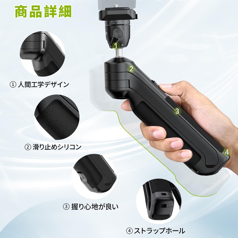 Ulanzi VlogPod TT38 Mini Tripod, Multi-functional Camera Tripod, Uka Quick