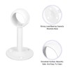 uxcell 4 Pcs 0.75 Inch Curtain Rod Holder, Ceiling Mount