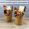 CAMKYDE [50 cups + 200 picks] 14 oz Disposable Charcuterie