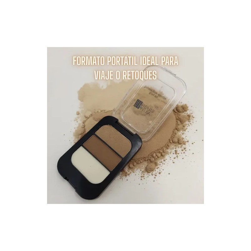 Polvos Compactos Para Cejas Beauty Benefits Brow Kit Powder