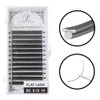 FELICIA Flat Lash Matte Eyelash Extensions Ultra Soft Single Matsueku
