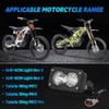 Motorcycle Headlight LED Front Light Plug and Play for Sur