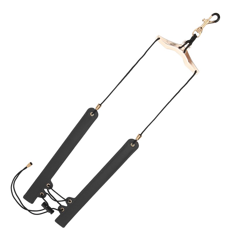 Saxophone Shoulder Strap Folding Artificial Leather No Stress On Neck