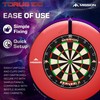 Mission Darts TOR100 Torus 100 | Dart Board LED Folding