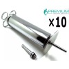 PREMIUM INSTRUMENTS 10× Surgical Ear Enema Syringe 8 oz Ear