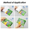 KTRIO Self Adhesive Laminating Sheets 4.5 x 6.5 Inches, 25-Pack,
