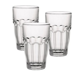 Bormioli Rocco 21.75 oz. Rock Bar Stackable Super Cooler Glass, Set of 6