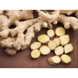 Fresh Ginger Root for Cooking, Juicing, and Tea by Nine Shani (1 lb)