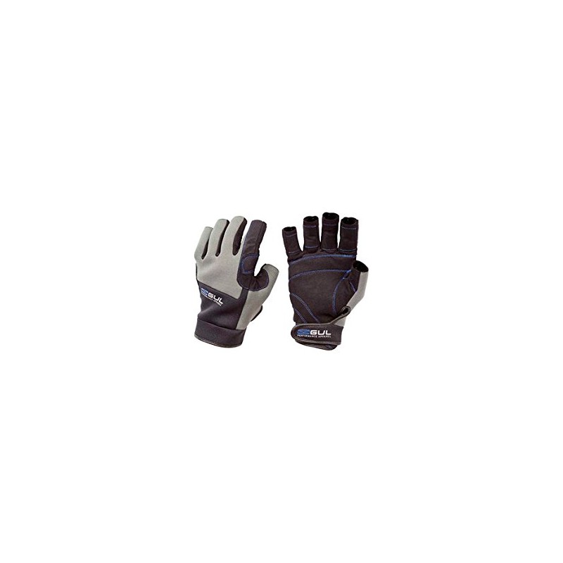 Gul Winter Short Finger Glove - Black/Charcoal, X-Large