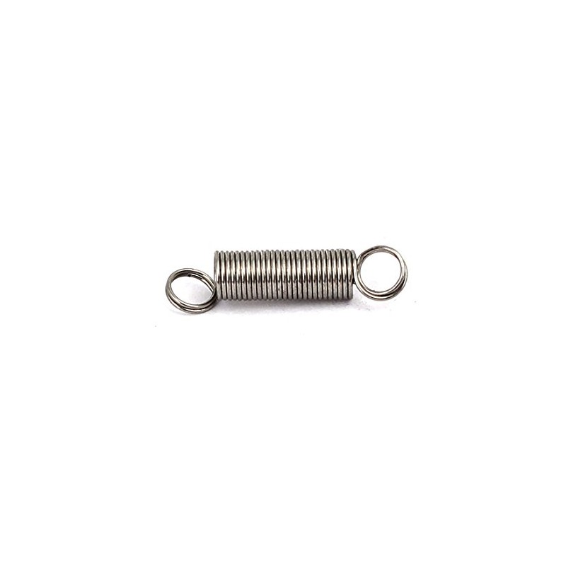 sourcingmap 0.3mmx3mmx15mm 304 Stainless Steel Tension Springs Silver Tone 10pcs