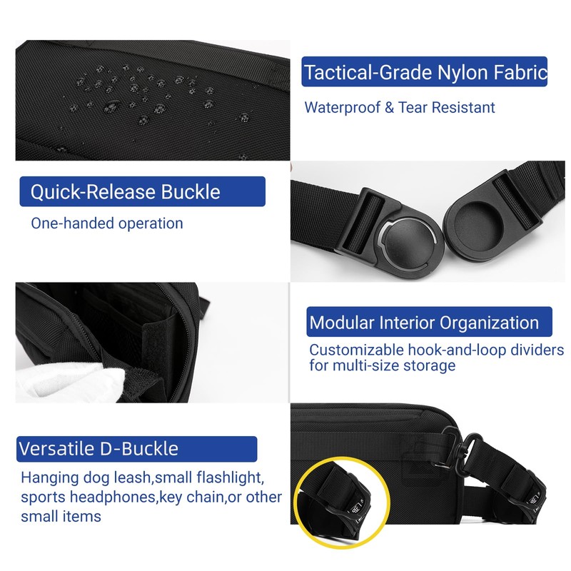 YOVERGA Fanny Pack Waist Bag, Camo