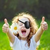Parches para Ojos 6 Pzas,Parche para Ojos 3D Ajustable, para