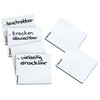 Betzold - Whiteboard set legal clerkship - magnetic marker wipe