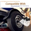 XTPTFABS 81143 Hub Dust Caps Compatible With Dexter Vortex, K71-G01-73
