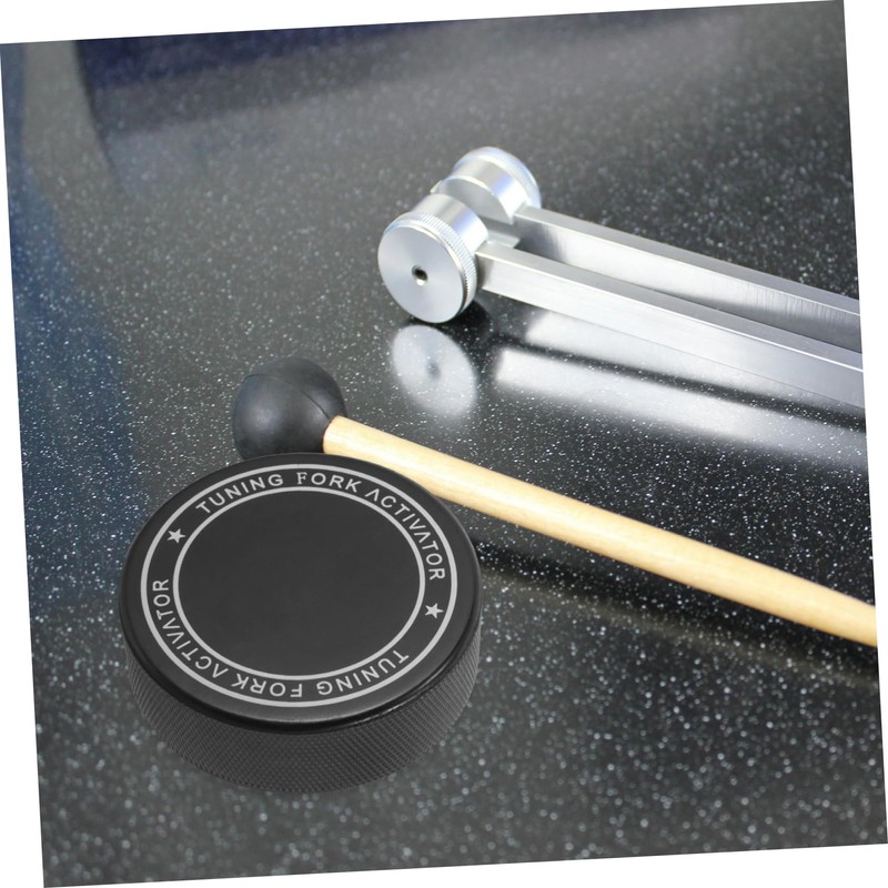 NOLITOY Rubber Tuning Fork Activator Effortless Sound Healing Accessory for