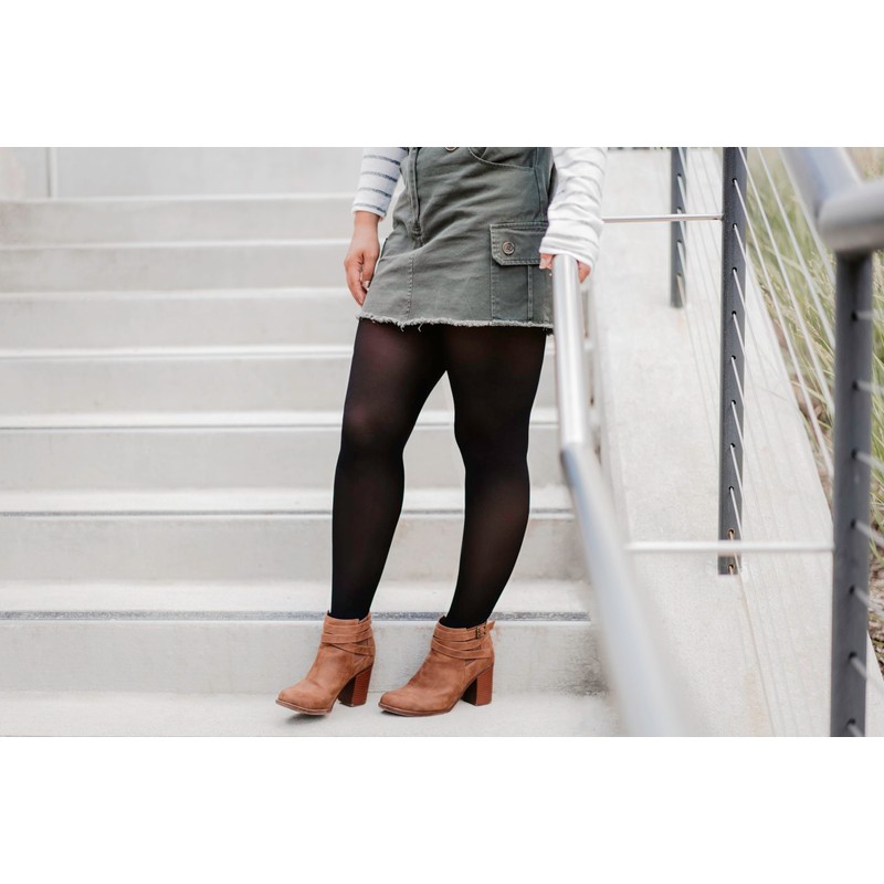 No nonsense Mallas superopacas para mujer, Negro -, M