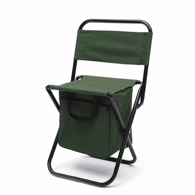 Folding Chair Outdoor Camping Portable Folding Back Chair Fishing Leisure