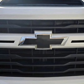 Advanced Trims Gloss Black PLASTIC BowTie Grill Overlay For 2022-2025 Silverado 1500 NOT VINYL