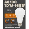 E27 12V LED 9W Warmweiß 3000K Glühbirne für Wohnmobil Gartenhaus,