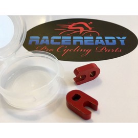 Race Ready 2 Presta Valve Core Removal Tools.Red.+ Snap Top Container