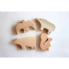 Good Toy Selected Product Oak Village Wooden Toys Forest Animal Miki