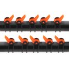 OTOTEC 10x Hooks For Fishing Rod Plastic Hook Keeper Fish